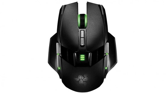 Razer Ouroboros - вид сверху